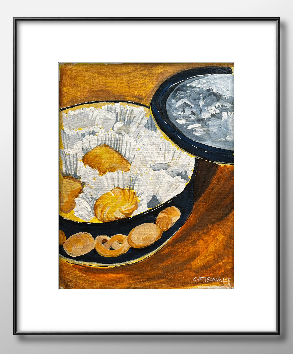 Butter cookie tin