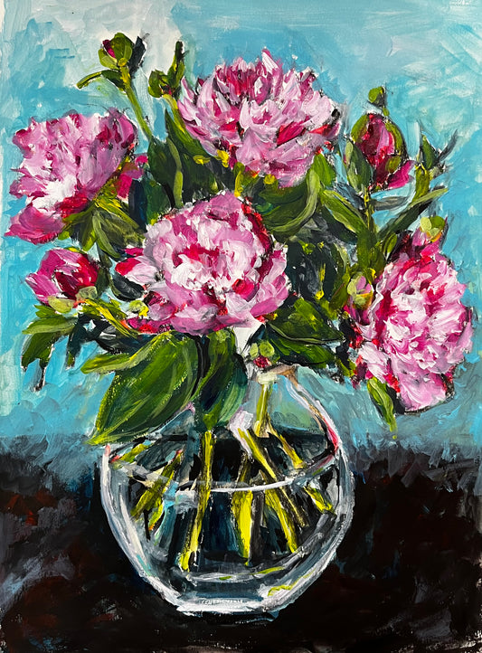 Spring peonies