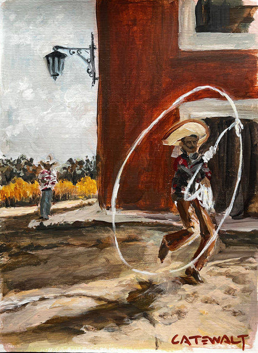 Rodeo cowboy