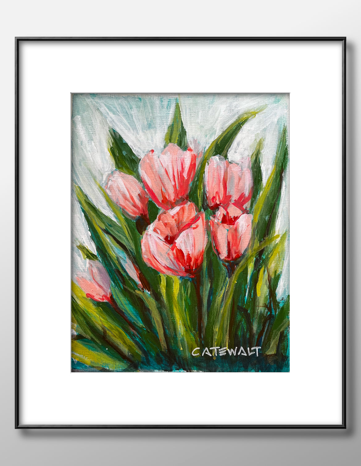 Pink tulips
